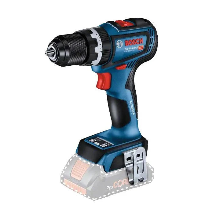 Bosch Professional | Cordless Drill GSB 18V-90 C Impact Drill - (Battery Excluded)