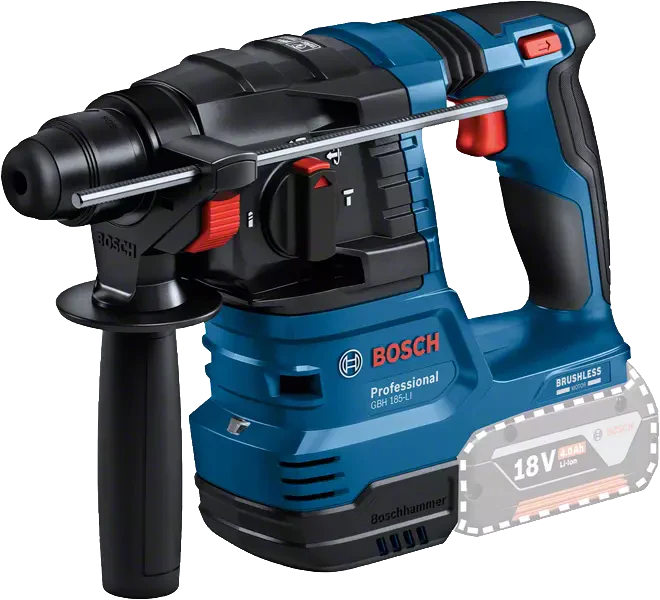 Bosch Professional | Cordless Rotary Hammer Drill GBH 185-Li (Battery Excluded)